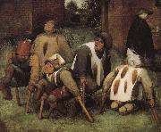 Pieter Bruegel Beggars Sweden oil painting artist